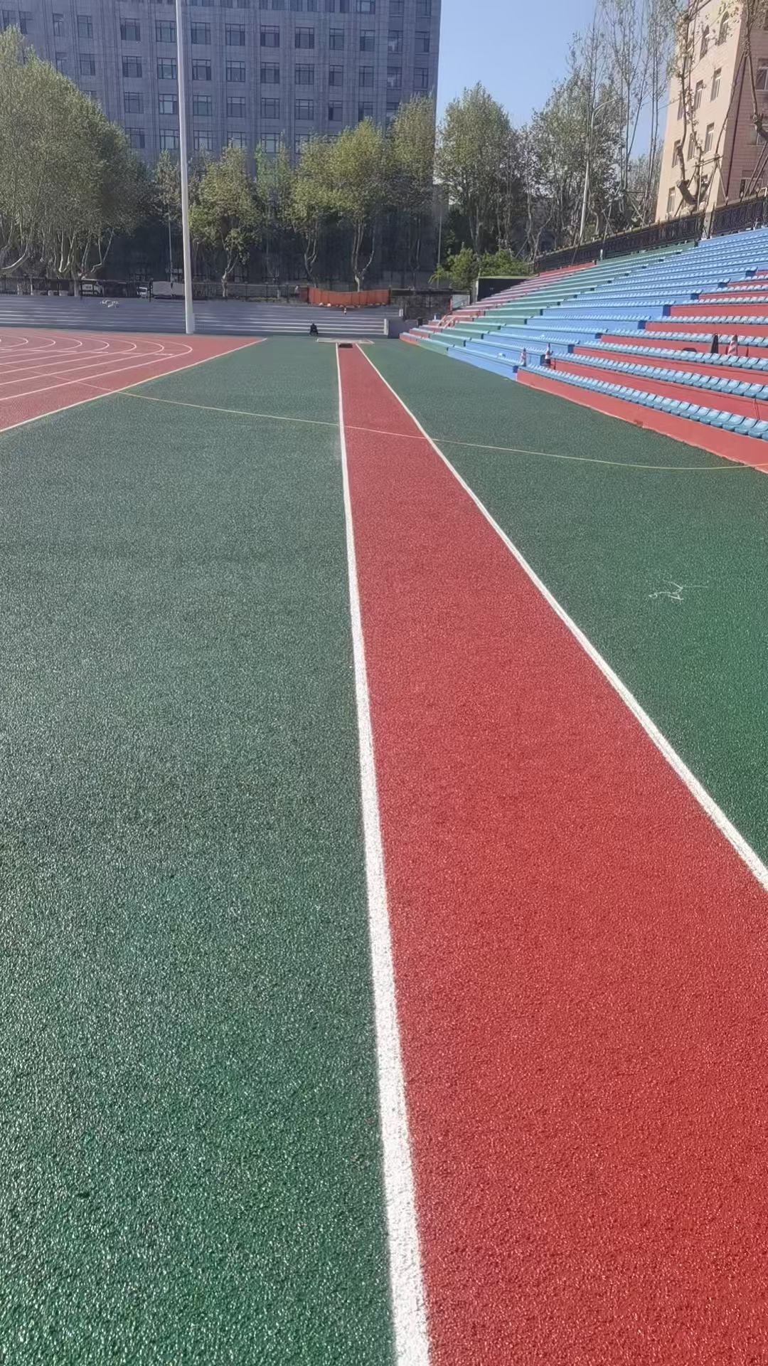拉萨市硅pu球场透水跑道 - 厂家